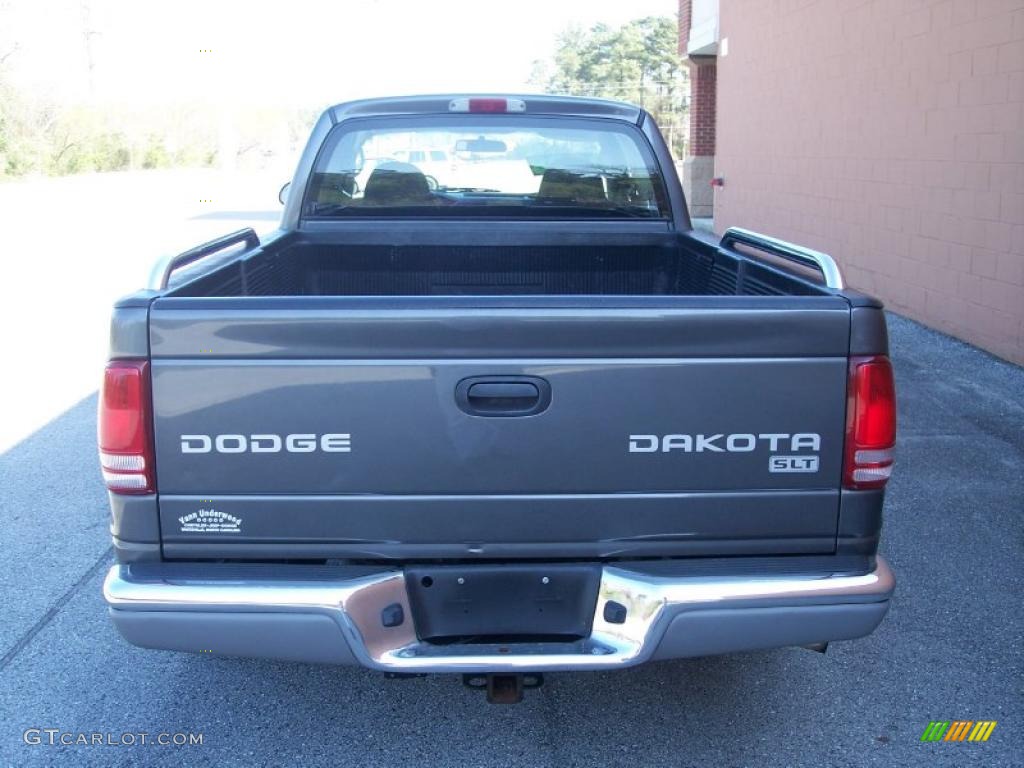 2004 Dakota SLT Club Cab - Graphite Metallic / Dark Slate Gray photo #11