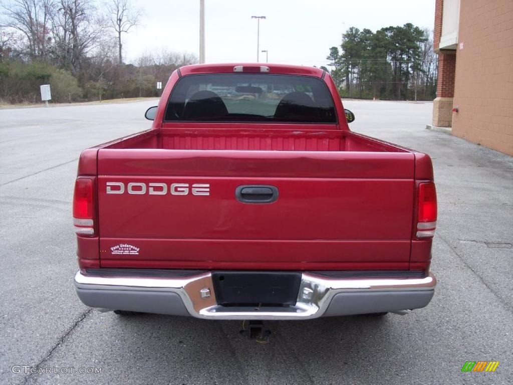 1998 Dakota SLT Regular Cab - Metallic Red / Agate photo #5