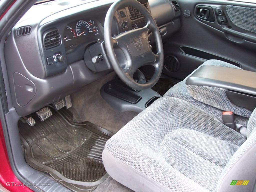 1998 Dakota SLT Regular Cab - Metallic Red / Agate photo #8
