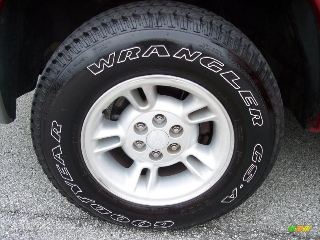 1998 Dakota SLT Regular Cab - Metallic Red / Agate photo #9