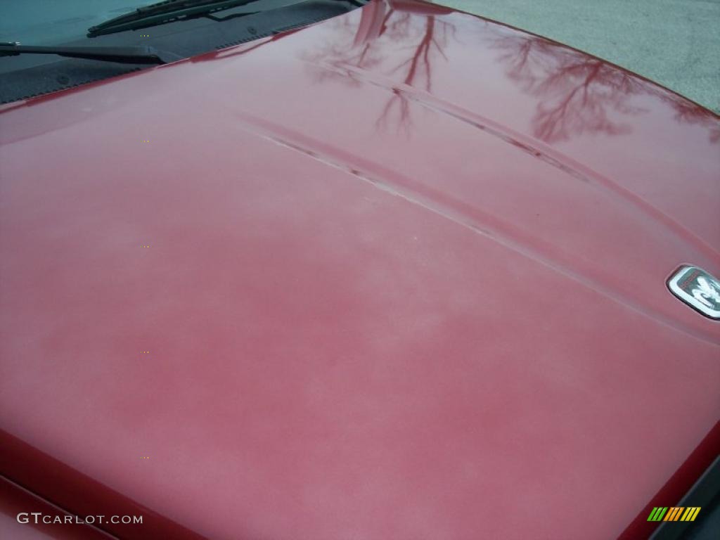 1998 Dakota SLT Regular Cab - Metallic Red / Agate photo #12