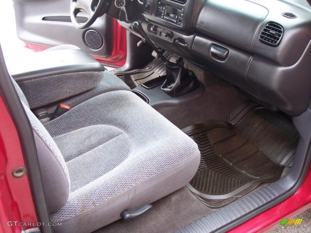 1998 Dakota SLT Regular Cab - Metallic Red / Agate photo #15