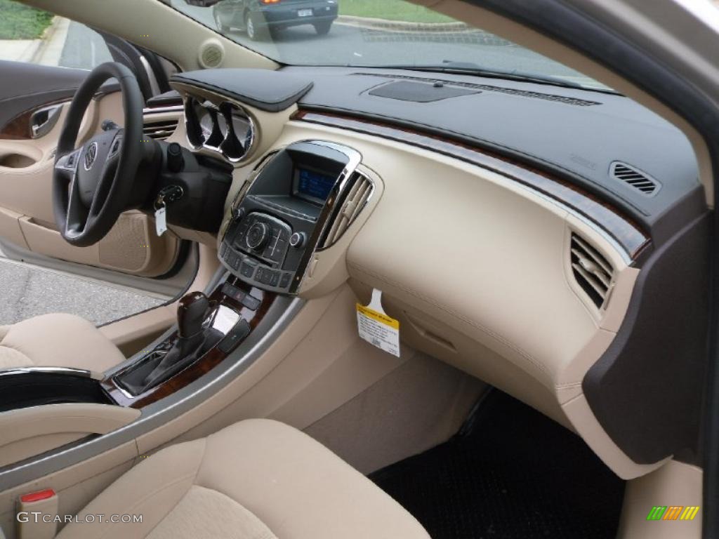 2010 LaCrosse CX - Gold Mist Metallic / Cocoa/Light Cashmere photo #17