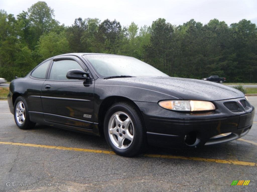 1998 Grand Prix GTP Coupe - Black / Dark Taupe photo #7