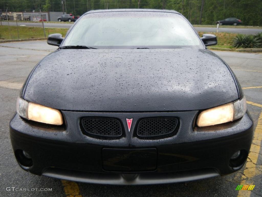 1998 Grand Prix GTP Coupe - Black / Dark Taupe photo #8
