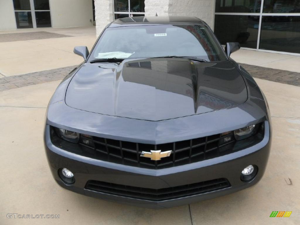 2010 Camaro LT Coupe 600 Limited Edition - Cyber Gray Metallic / Black photo #6