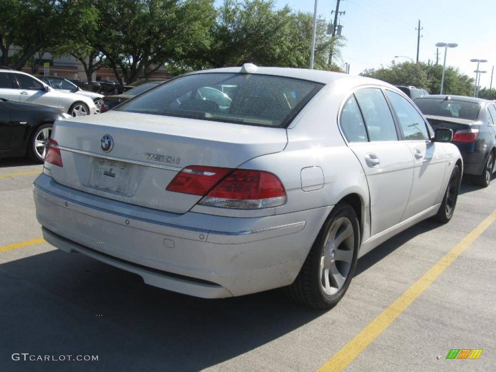 2007 7 Series 750i Sedan - Alpine White / Beige photo #5