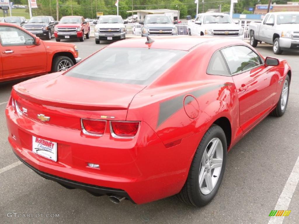 2010 Camaro LT Coupe 600 Limited Edition - Victory Red / Black photo #4