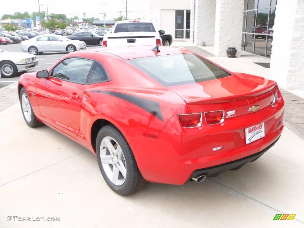 2010 Camaro LT Coupe 600 Limited Edition - Victory Red / Black photo #2