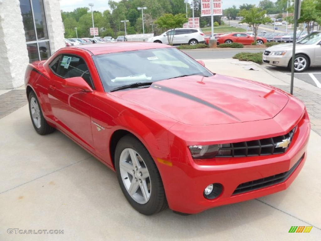 2010 Camaro LT Coupe 600 Limited Edition - Victory Red / Black photo #5