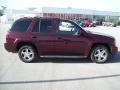 2007 Bordeaux Red Metallic Chevrolet TrailBlazer LT 4x4  photo #3