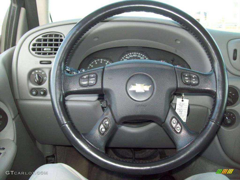 2007 TrailBlazer LT 4x4 - Bordeaux Red Metallic / Light Gray photo #20