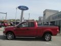 2007 Redfire Metallic Ford F150 XLT SuperCab 4x4  photo #2