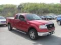 2007 Redfire Metallic Ford F150 XLT SuperCab 4x4  photo #4