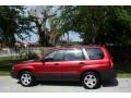 2005 Cayenne Red Pearl Subaru Forester 2.5 X  photo #4