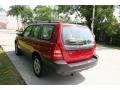 2005 Cayenne Red Pearl Subaru Forester 2.5 X  photo #19