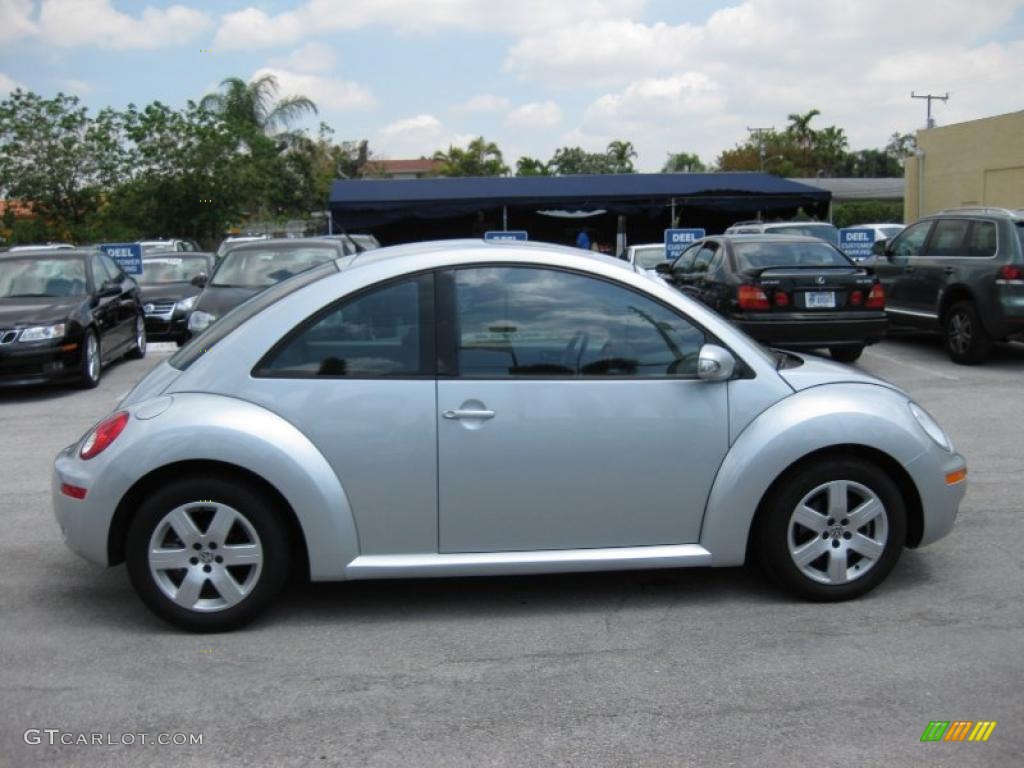 2007 New Beetle 2.5 Coupe - Reflex Silver / Grey photo #6