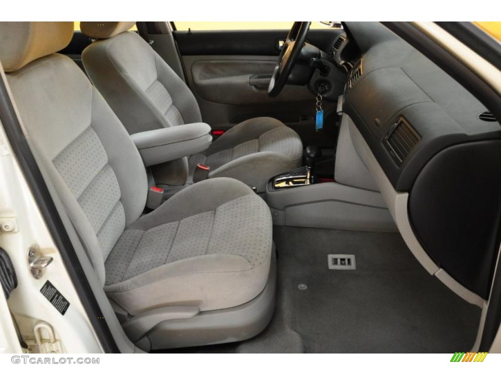 1999 Jetta GLS Sedan - Cool White / Grey photo #15