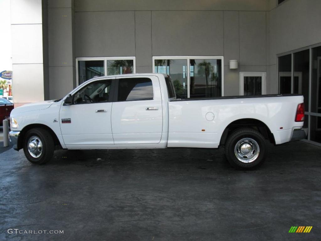 2010 Ram 3500 Big Horn Edition Crew Cab Dually - Bright White / Dark Slate/Medium Graystone photo #6