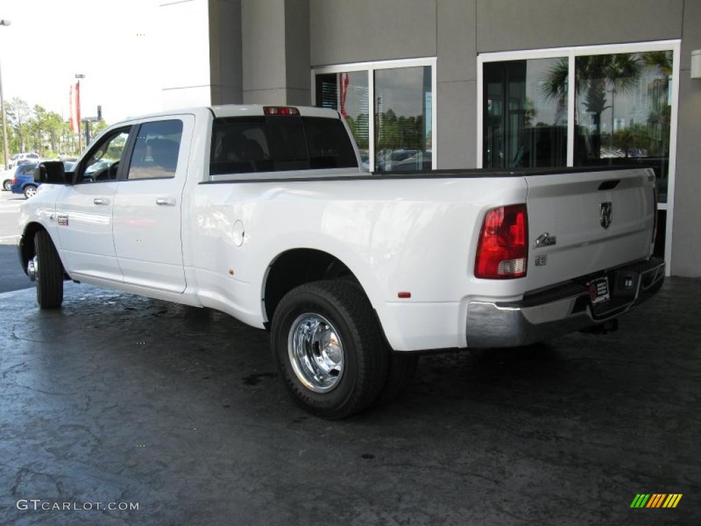 2010 Ram 3500 Big Horn Edition Crew Cab Dually - Bright White / Dark Slate/Medium Graystone photo #7