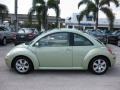 2007 Gecko Green Metallic Volkswagen New Beetle 2.5 Coupe  photo #2