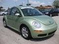 2007 Gecko Green Metallic Volkswagen New Beetle 2.5 Coupe  photo #7