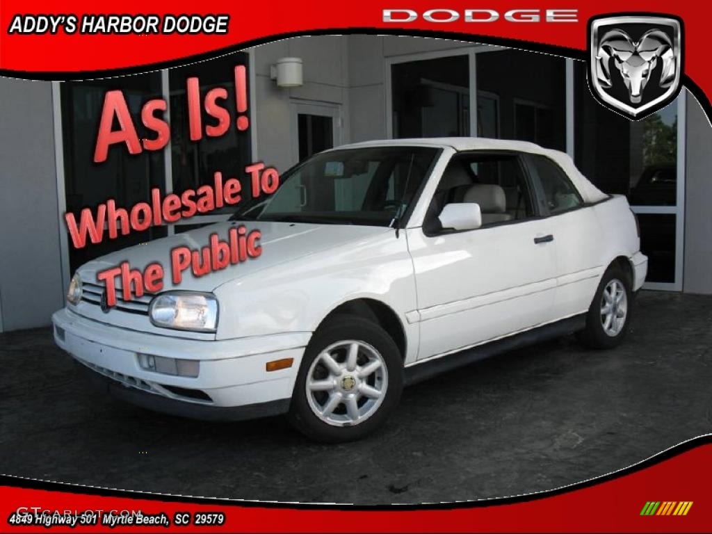 1999 Cabrio GLS - Cool White / Keisel photo #1