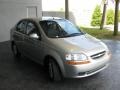 2004 Galaxy Silver Metallic Chevrolet Aveo LS Sedan  photo #4