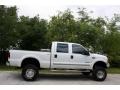 2000 Oxford White Ford F250 Super Duty Lariat Crew Cab 4x4  photo #11