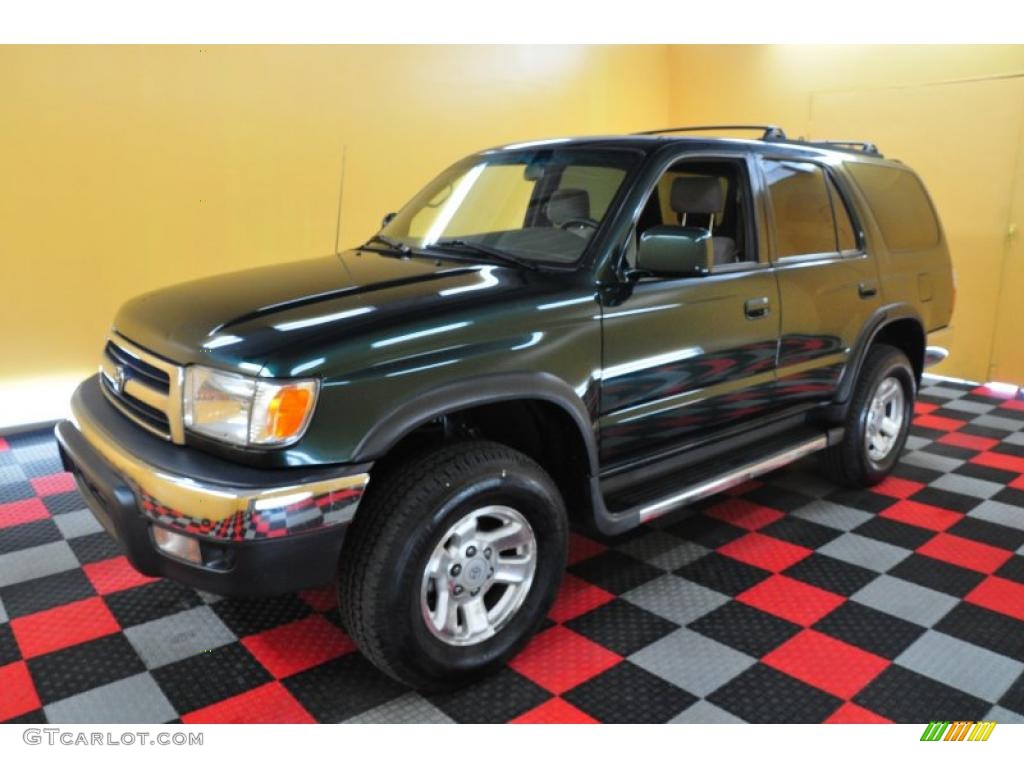 1999 4Runner SR5 4x4 - Imperial Jade Green Mica / Oak photo #3
