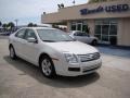 2008 White Suede Ford Fusion SE V6  photo #2