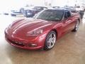 2009 Crystal Red Metallic Chevrolet Corvette Coupe  photo #2