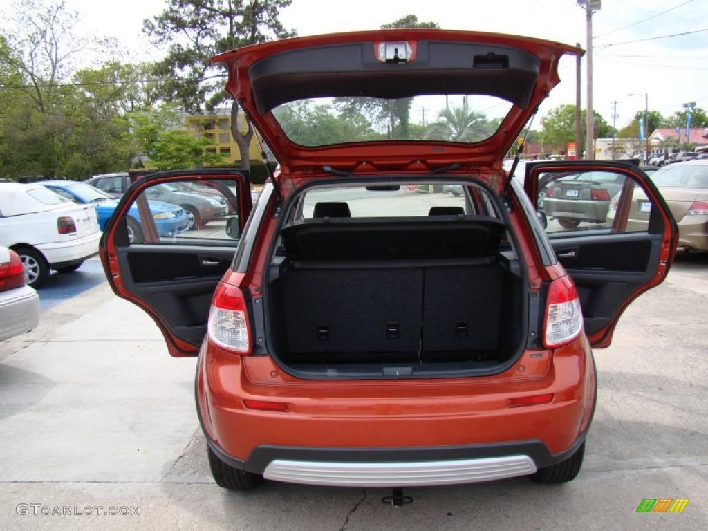 2007 SX4 AWD - Sunlight Copper Pearl / Black photo #16