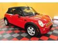 2006 Chili Red Mini Cooper Convertible  photo #2