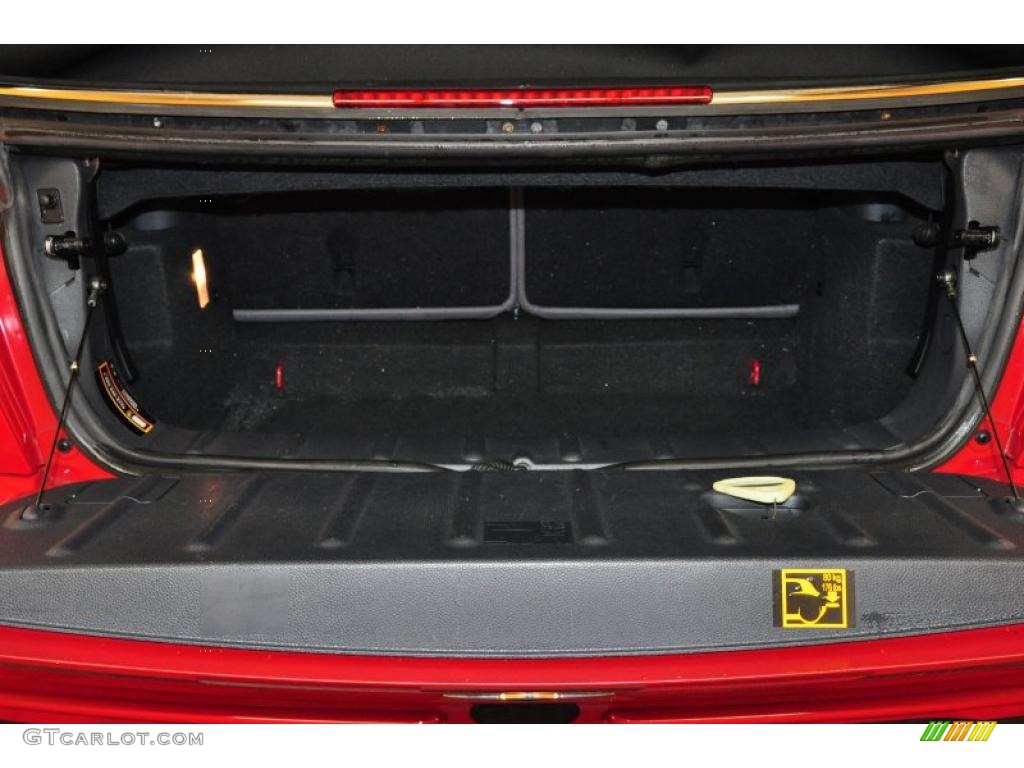 2006 Cooper Convertible - Chili Red / Space Gray/Panther Black photo #14