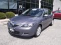 2007 Galaxy Gray Mica Mazda MAZDA3 i Sport Sedan  photo #3