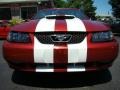 Redfire Metallic 2004 Ford Mustang GT Convertible
