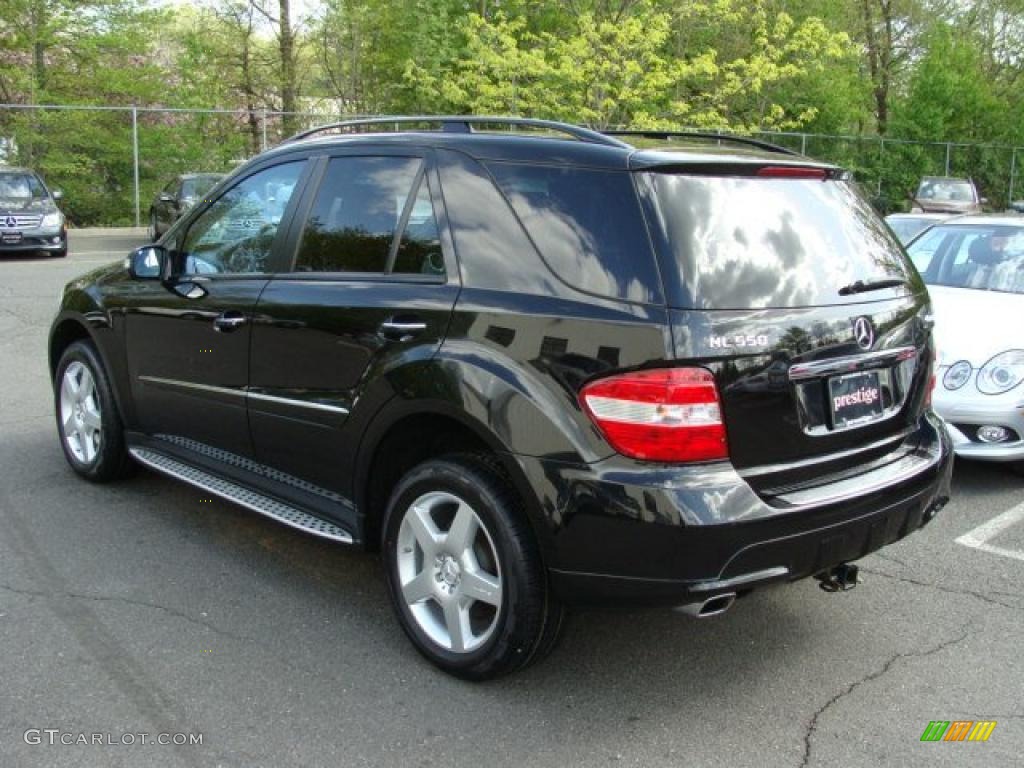 2008 Obsidian Black Metallic MercedesBenz ML 550 4Matic 28801838