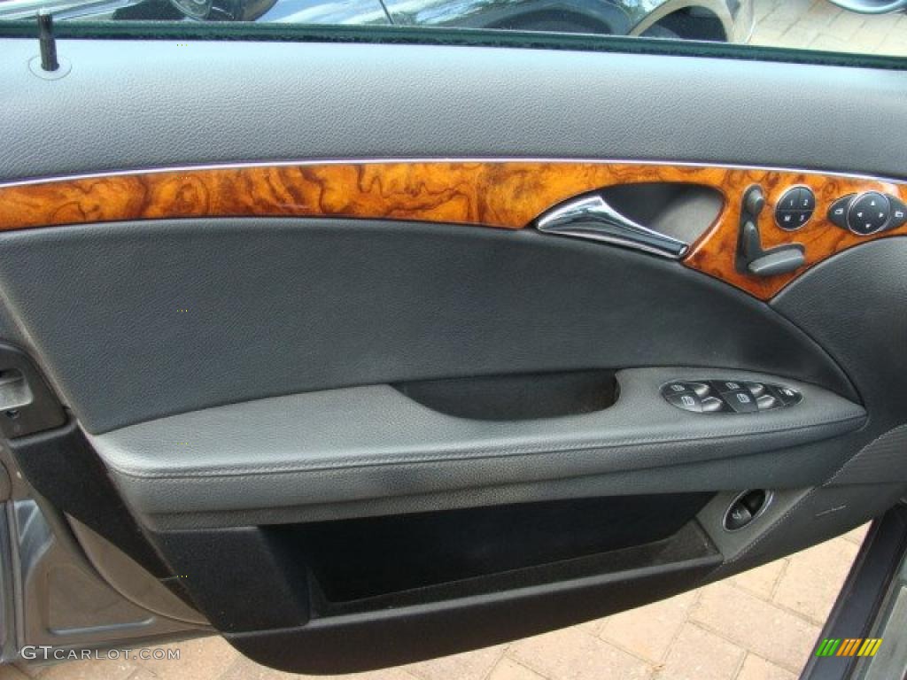 2008 E 350 4Matic Sedan - Flint Grey Metallic / Black photo #7