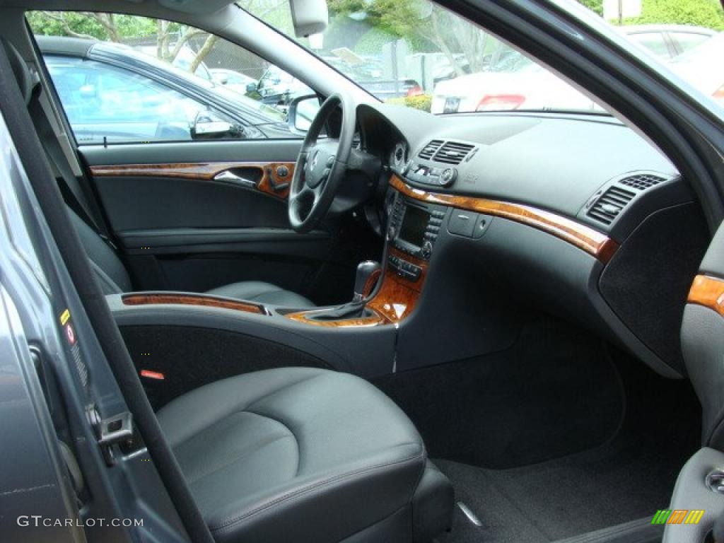 2008 E 350 4Matic Sedan - Flint Grey Metallic / Black photo #9