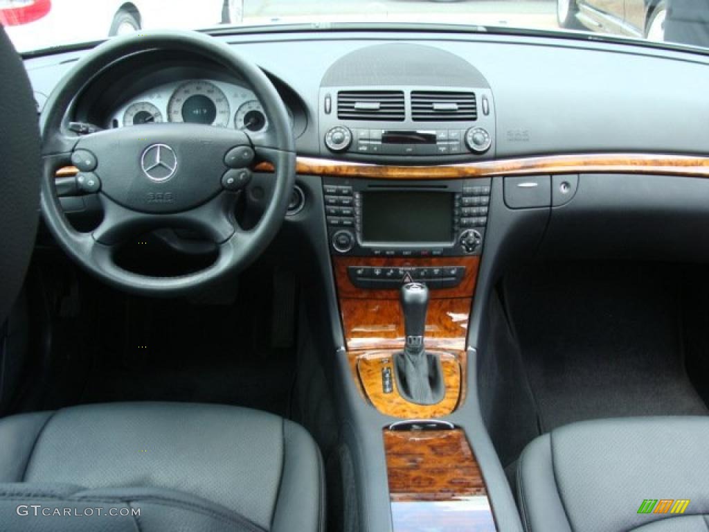 2008 E 350 4Matic Sedan - Flint Grey Metallic / Black photo #10