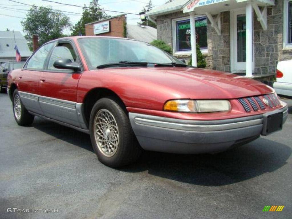 1995 Concorde Sedan - Radiant Fire Red / Beige photo #1