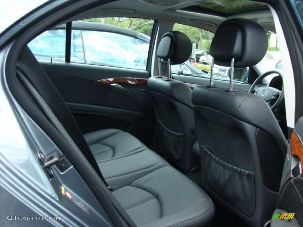 2008 E 350 4Matic Sedan - Flint Grey Metallic / Black photo #13