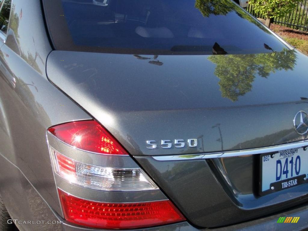 2007 S 550 4Matic Sedan - designo Graphite Metallic / Beige/Black photo #15