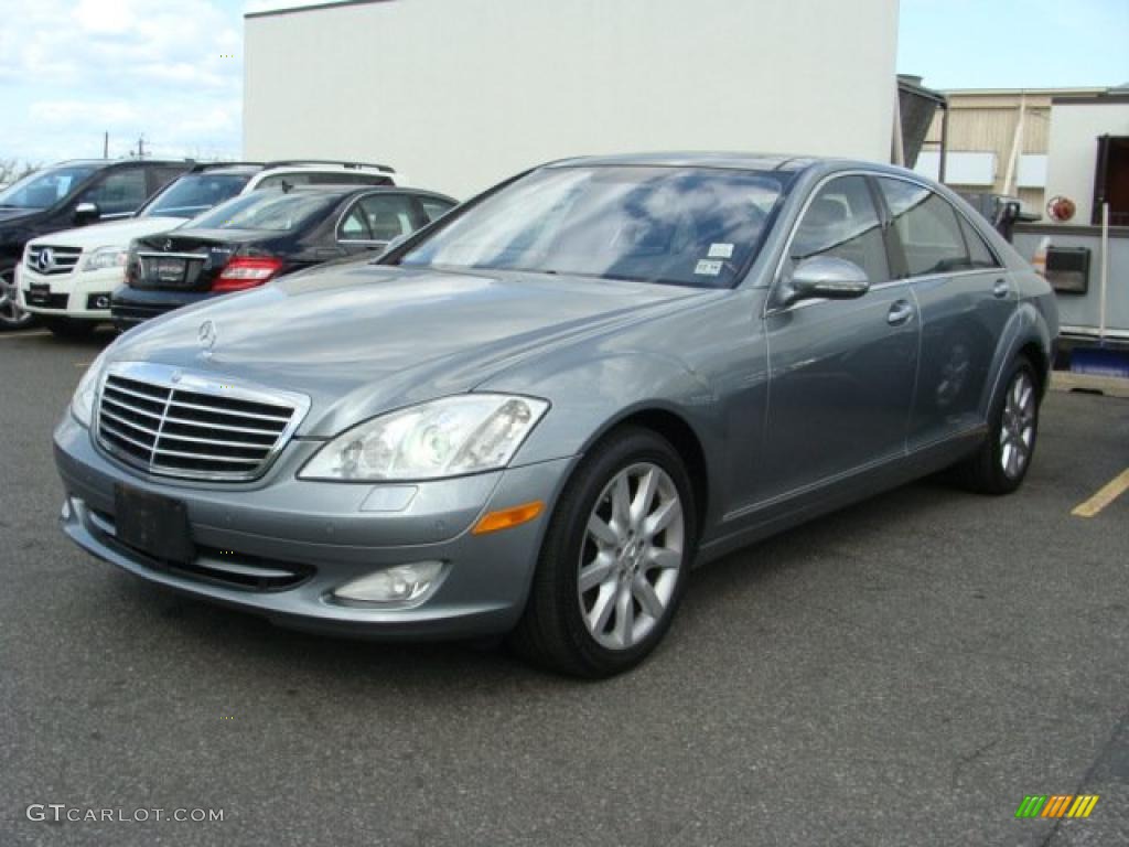 2007 S 550 4Matic Sedan - Andorite Grey Metallic / Grey/Dark Grey photo #1