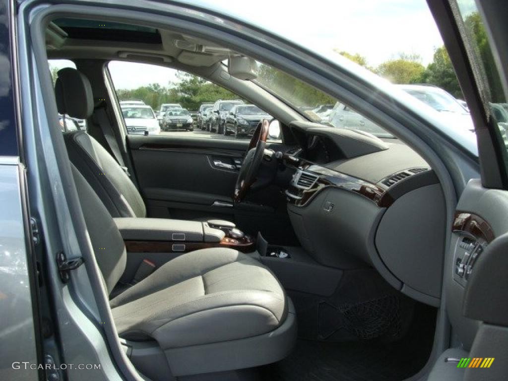 2007 S 550 4Matic Sedan - Andorite Grey Metallic / Grey/Dark Grey photo #9