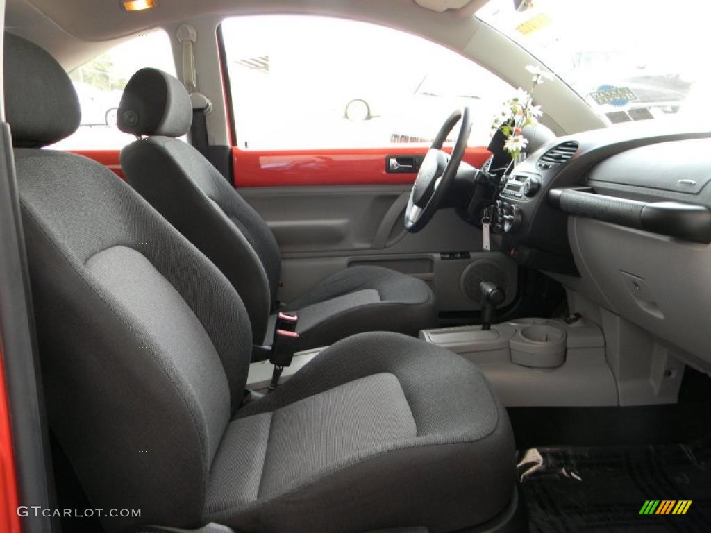 2003 New Beetle GL Coupe - Sundown Orange / Black photo #11