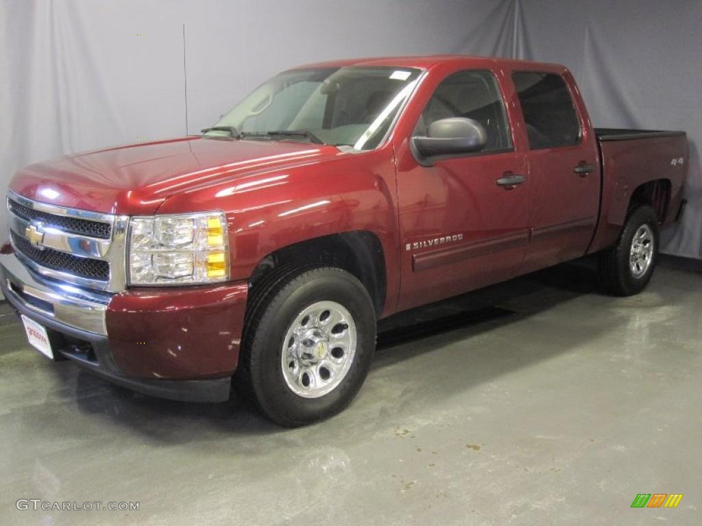 Deep Ruby Red Metallic Chevrolet Silverado 1500