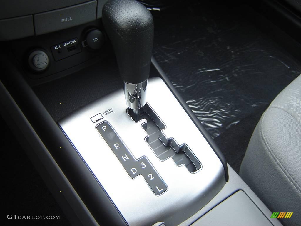 2010 Elantra GLS - Ebony Black / Gray photo #17