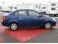 2010 Dark Sapphire Blue Hyundai Accent GLS 4 Door  photo #6